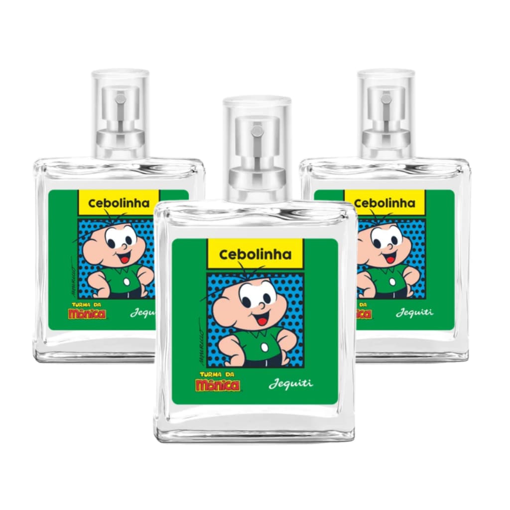 Perfume Infantil Cebolinha Jequiti 25ml | Turma da Mônica
