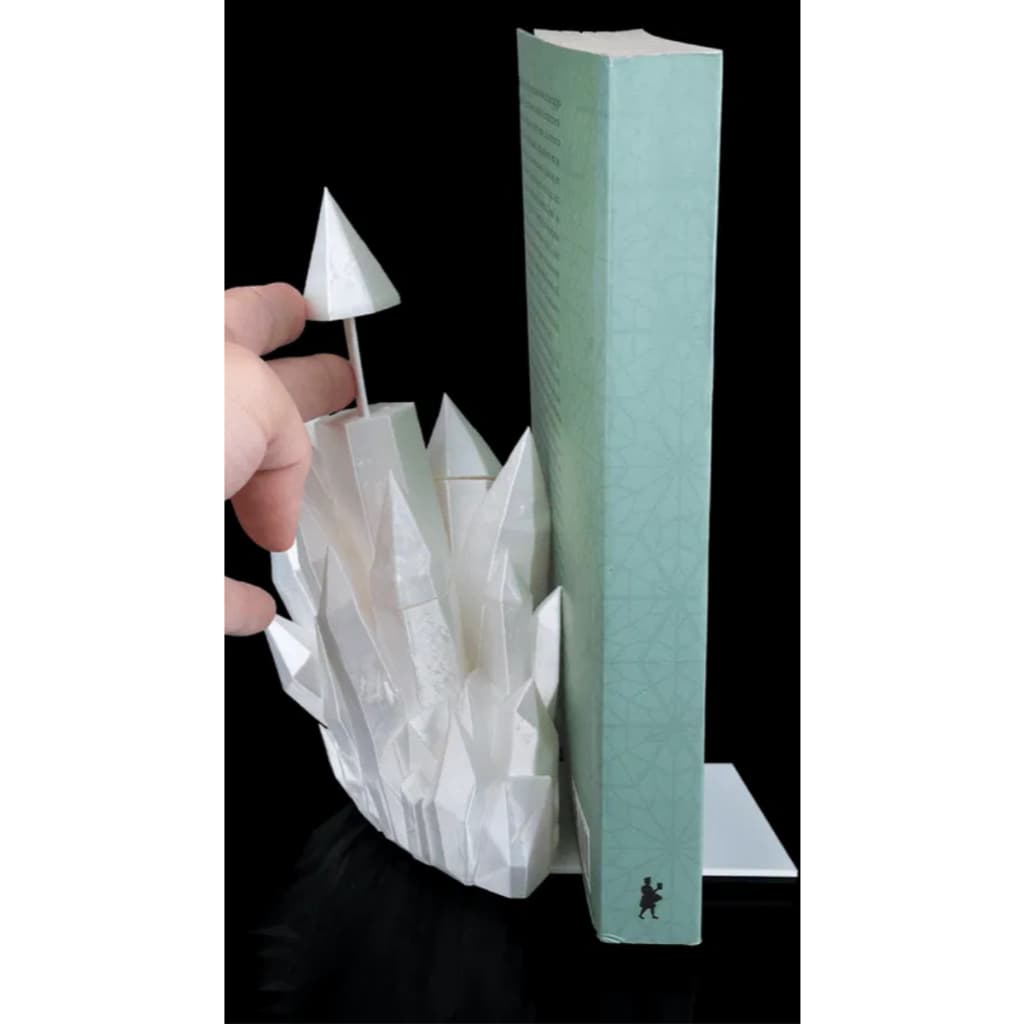 Suporte para Livros e Marcador de Páginas 2 em 1 Organizador de Estante e Descanso de Leitura