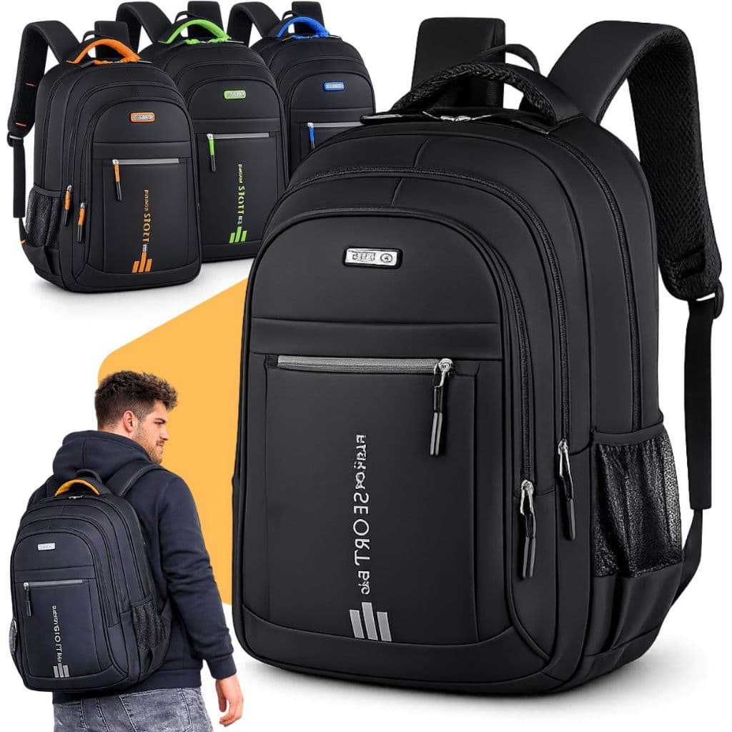 Mochila Executiva Para Notebook Escolar Viagem Unissex Super Resistente | Envio Imediato