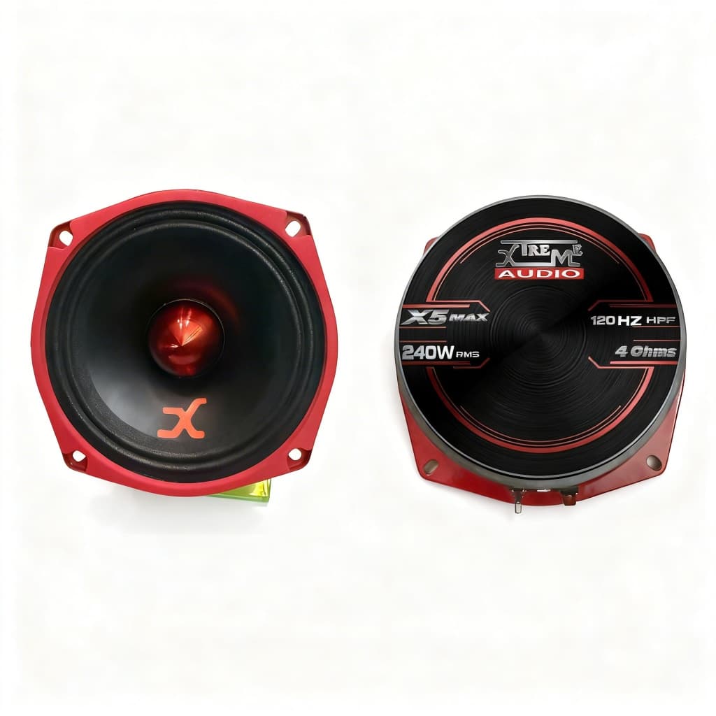 par alto falantes som automotivo xtreme x5 max 5 polegadas 480w rms o par mais forte do brasil