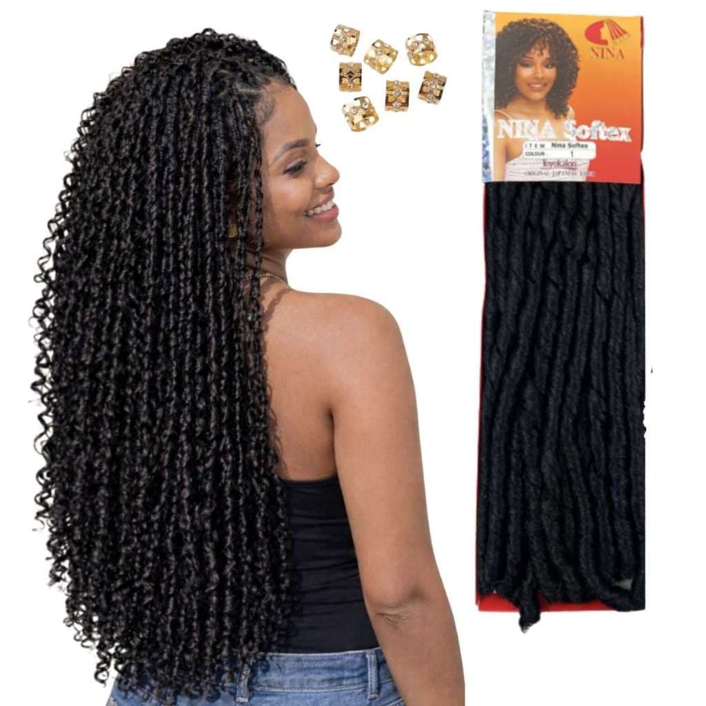 Cabelo Sintético Nina Softex Crochet Braid 70 gramas