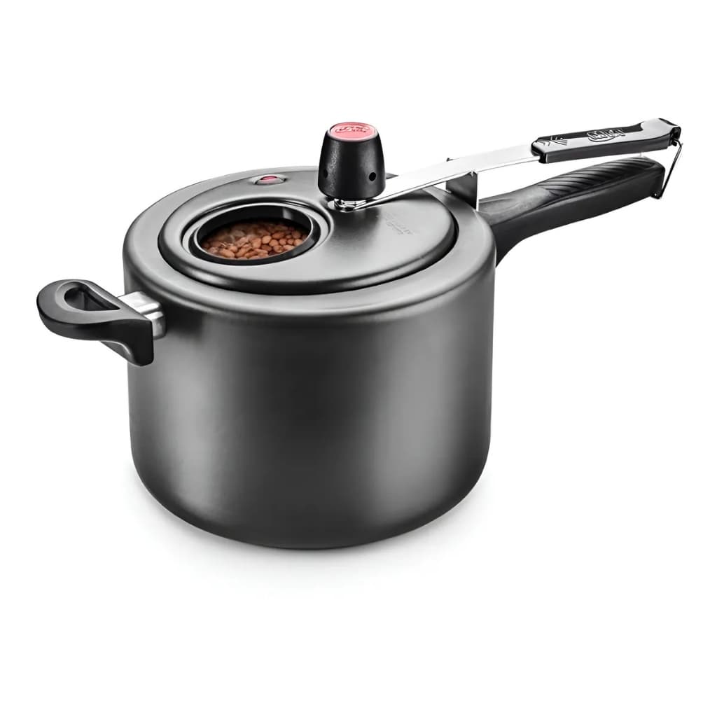 Panela De Pressão Antiaderente 4,5 Litros Com Visor - Mta