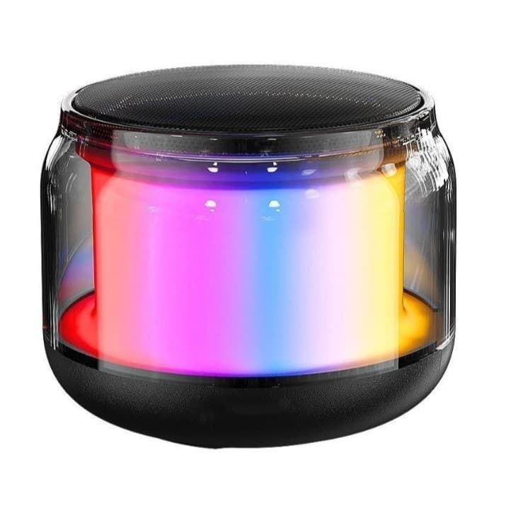 Mini Caixa de som Portátil Bluetooth Com Led Rgb Caixinha Som (1660)
