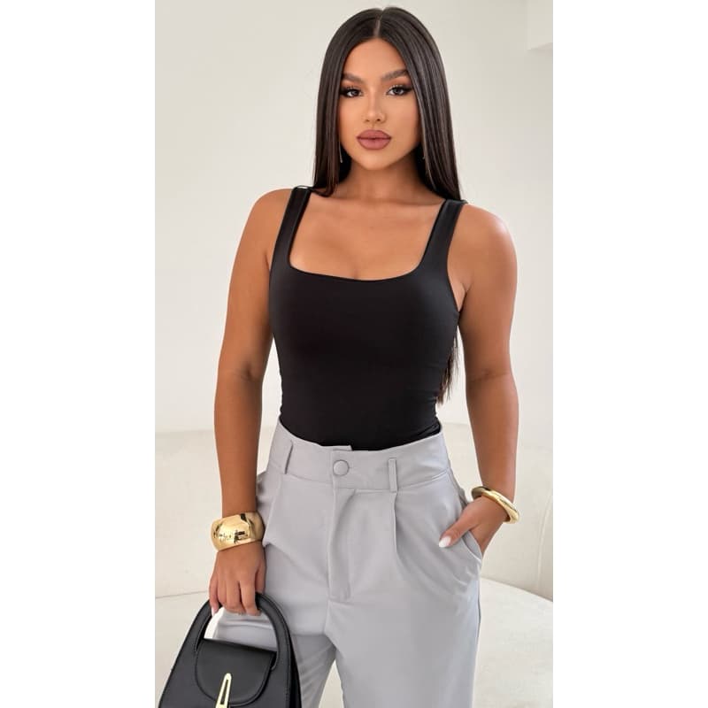 Blusa Body básico femino de alça dia a dia casual moda feminina verão Blusinha