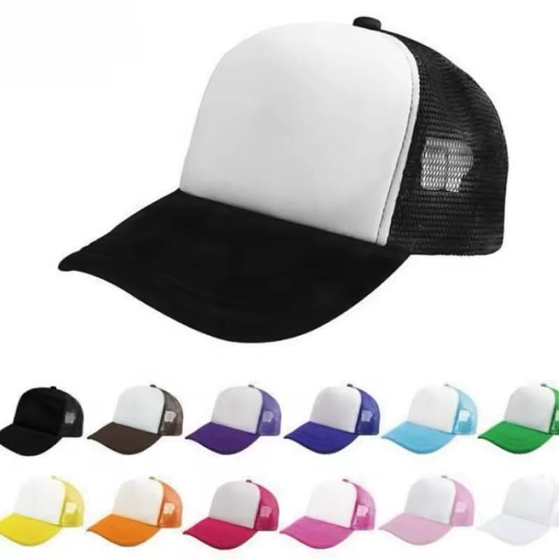 Boné Liso Aba Curva para Sublimação – Ideal para Personalização