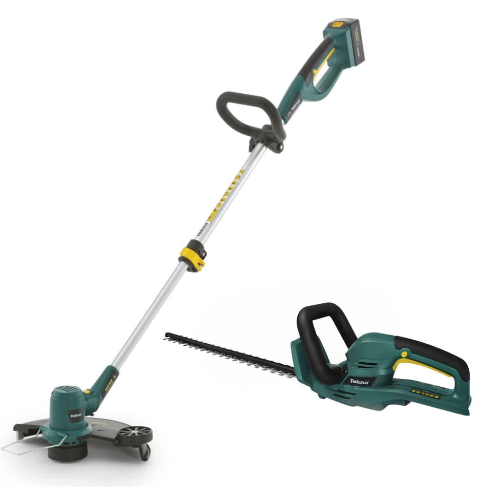 Aparador de Grama 24V Max AG24B + Aparador de Cerca Viva CC24B Kit com Bateria e Carregador