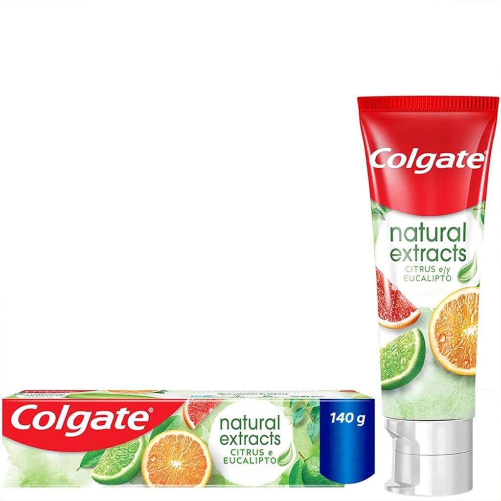 Creme Dental Colgate 140g Natural Extracts Defesa Reforcada