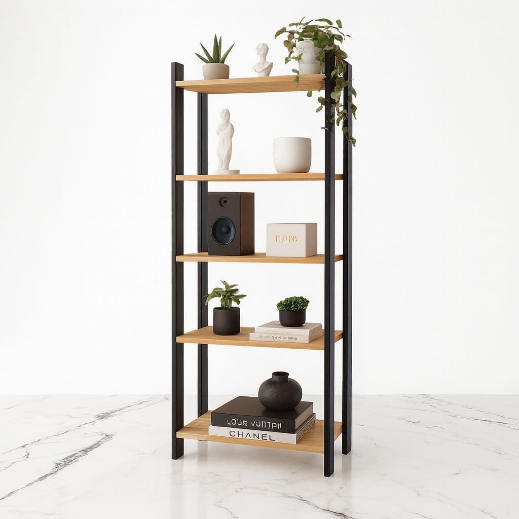 QUEIMA DE ESTOQUE - Estante Organizador Industrial c/ 5 Prateleiras para Cozinha –  Estilo Vintage