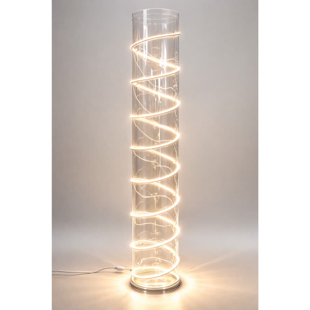 Cilindro Transparente LED 2m Coluna Iluminada Festa Decoração Casamento Aniversário Coluna Decorativa 2 Metros