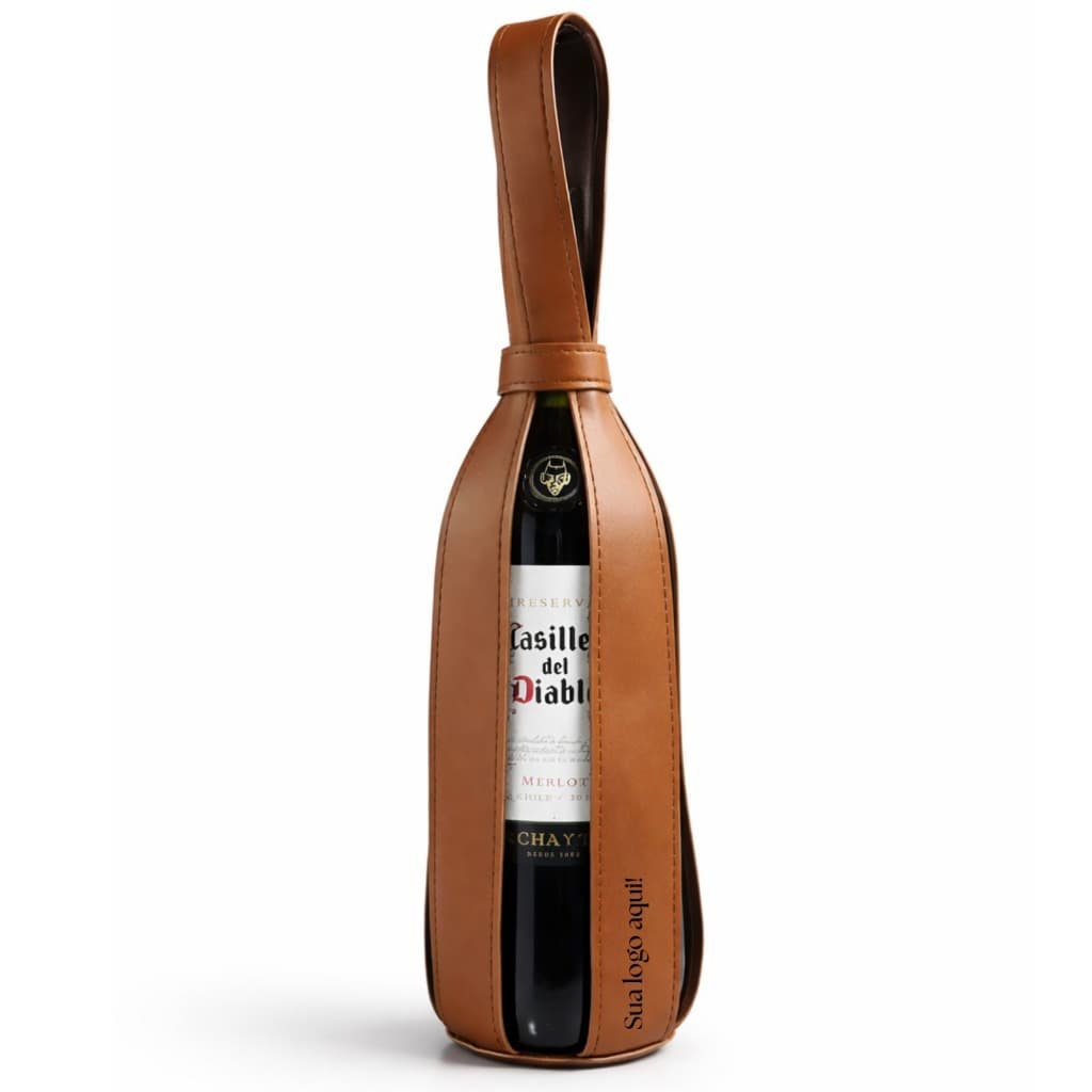 Porta Vinho  Personalizada Bebidas Sacola 1 Garrafa Wine Bag