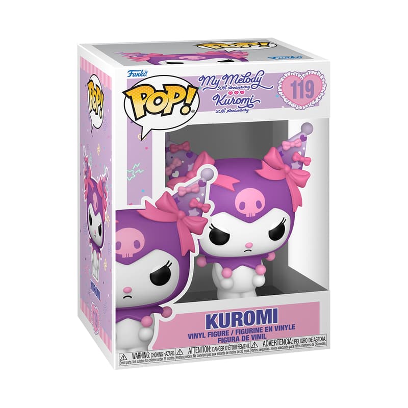 FUNKO POP HELLO KITTY 20TH KUROMI GRUMPY 119 NOVO ORIGINAL