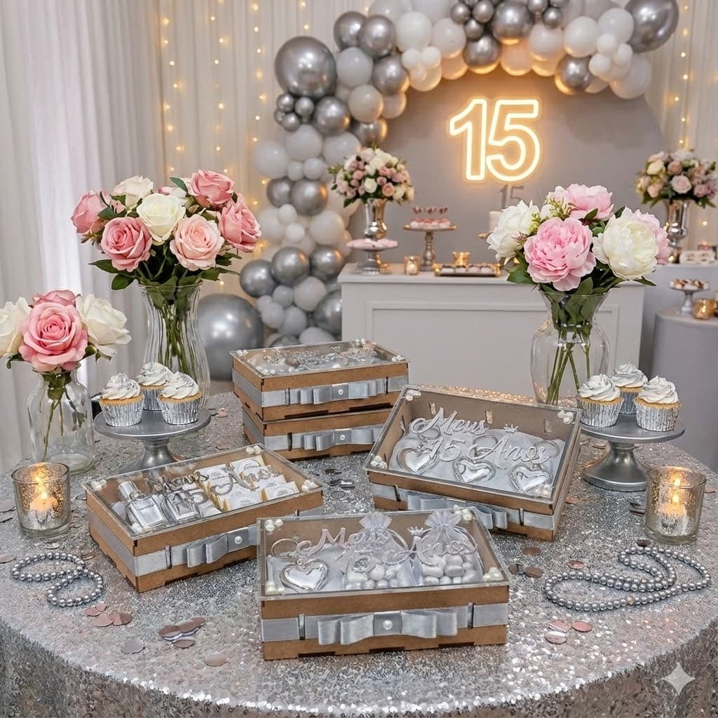 KIT DE REPOSIÇÃO DE PEÇAS PARA CAIXAS DE ANIVERSÁRIOS