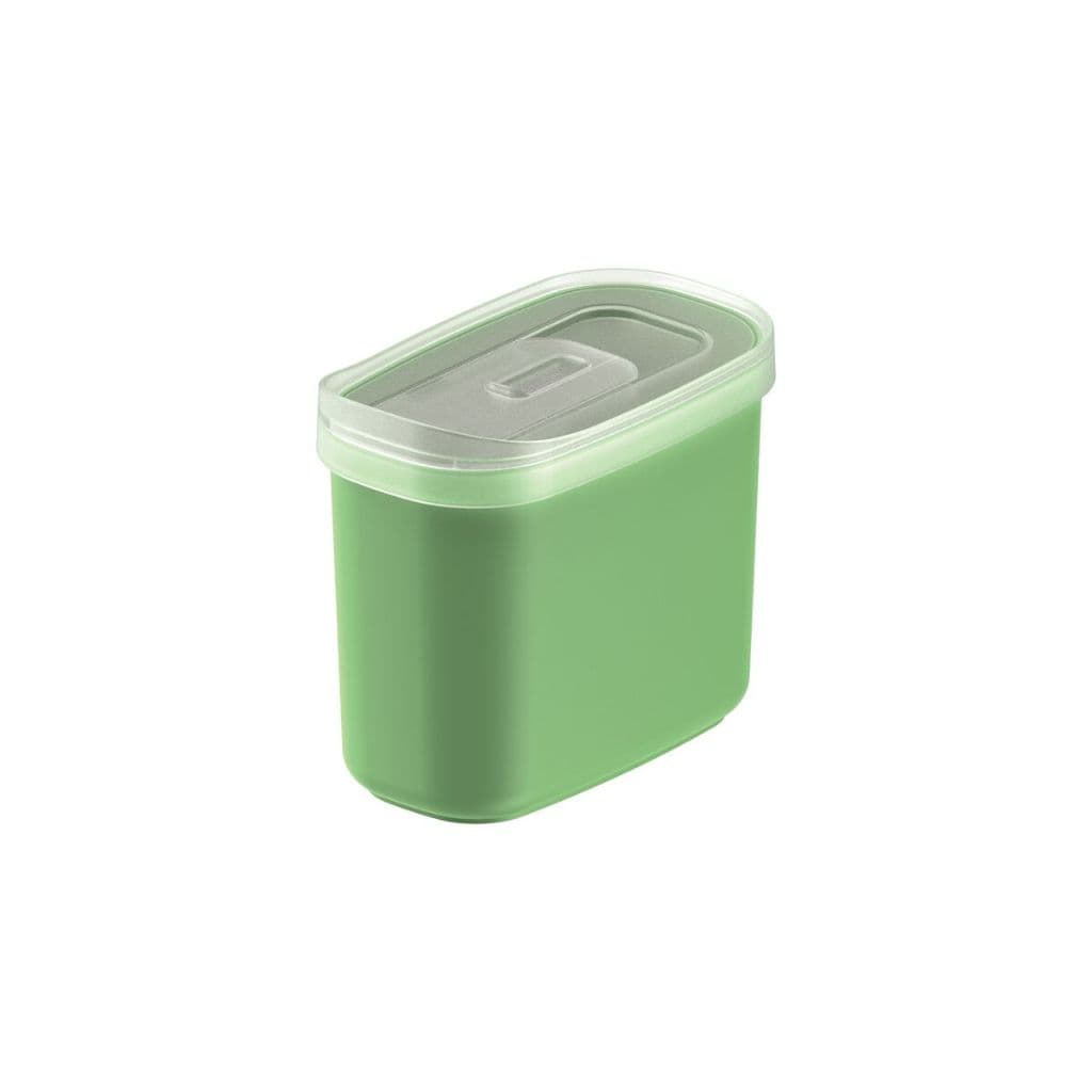 Pote Tramontina MixColor em Polipropileno Verde Sálvia com Tampa Transparente 1,5 L