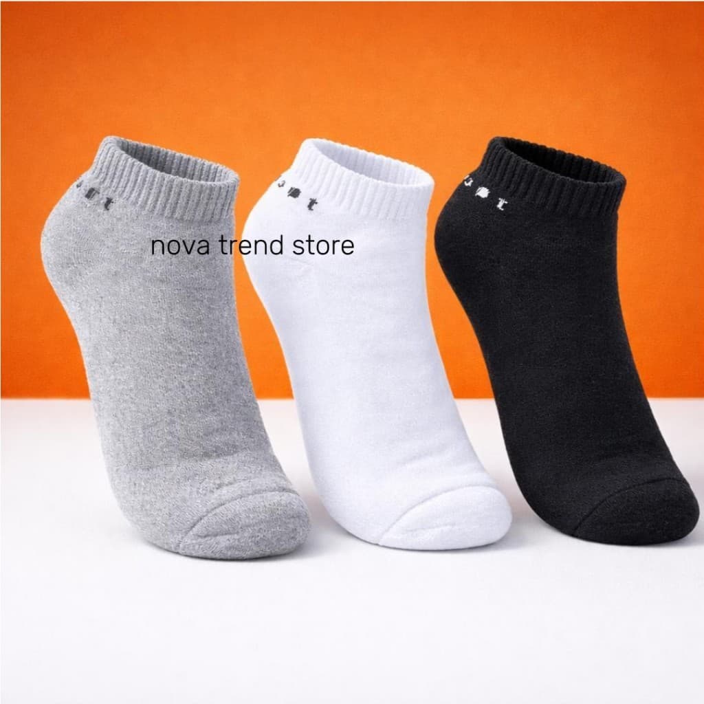 Meias Zapatillas 100% Algodão Unissex Toalhada Por Dentro Tamanho 35-40 Kit 3 6 12 Pares Confortáveis