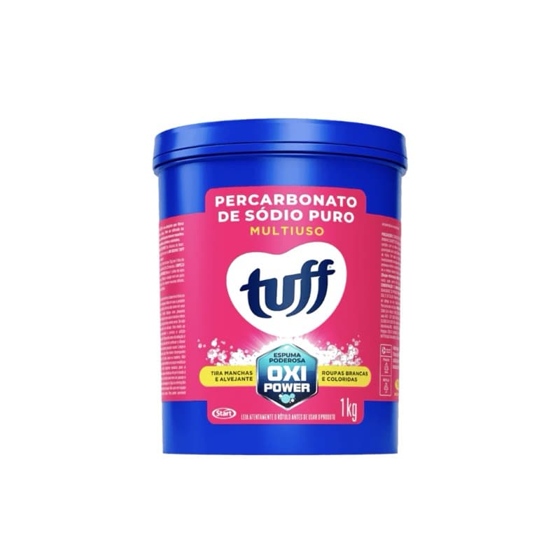 Tuff Percarbonato de Sódio Puro Multiuso 1kg – Oxi Power