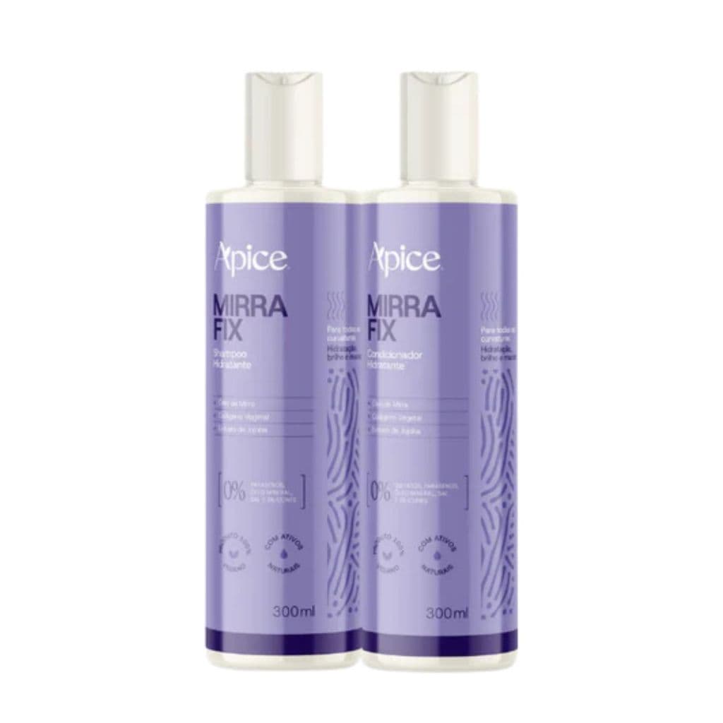 Kit Shampoo Condicionador Mirra Fix 300ML Apice Apse