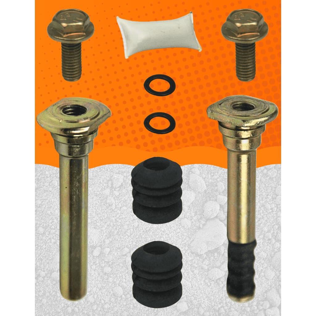Kit 2 Pino Guia Reparo Pinça Freio Dianteiro Corolla 1.6 1.8 2.0 2003 a 2008 Fielder 1.8 2003 a 2008
