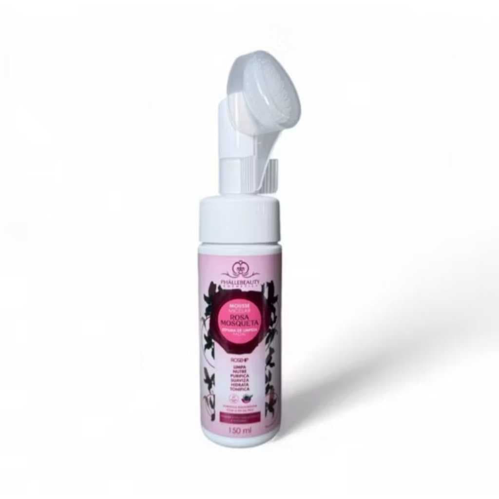 Mousse Micelar Rosa Mosqueta PhálleBeauty SKU:PH0565