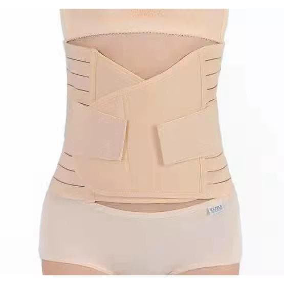 Cinta Modeladora Redutora Pós Parto Cirúrgica Abdominal Reduz Medidas Corrige Postura e Coluna 3 Regulagens Ajustáve