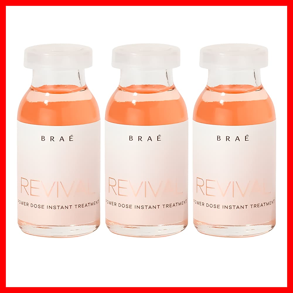Braé Revival Ampola 13ml (Recupera a fibra capilar desestruturada de maneira imediata)