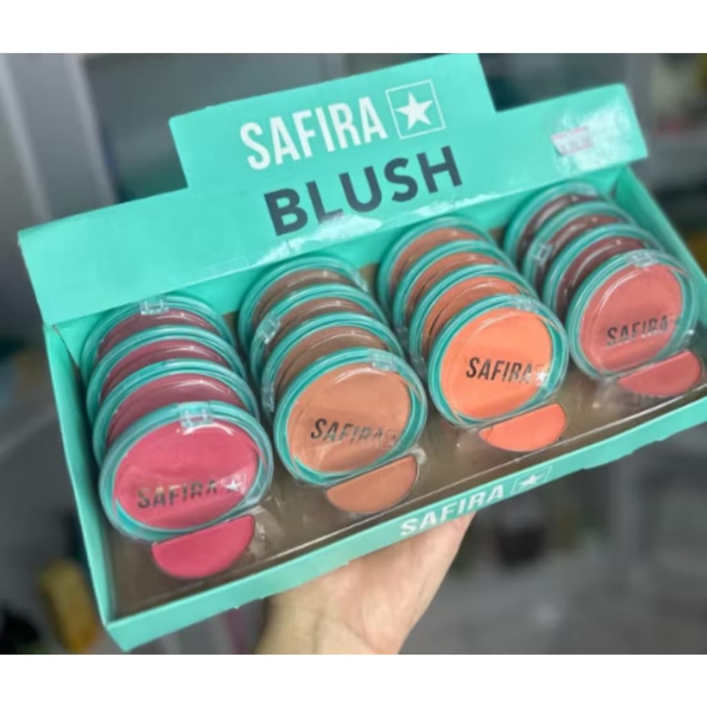 Blush compacto Safira - Linha green 10g