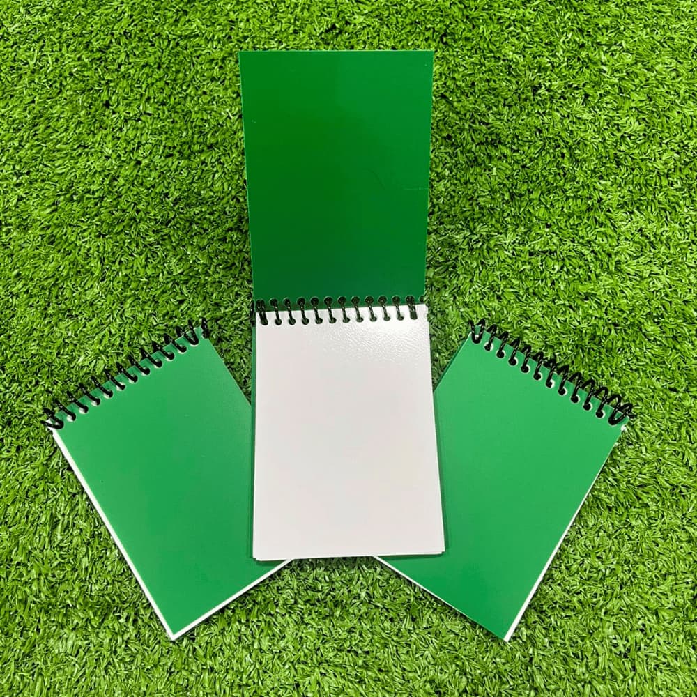 3 Blocos Cadernetas de Anotação Impermeável Bolso Militar kit Anotação