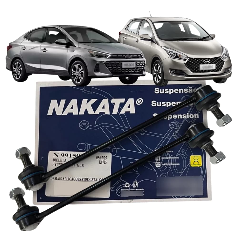 Par Bieletas Dianteira Nakata Hb20 Hb20s Hb20x Sportage Ix35