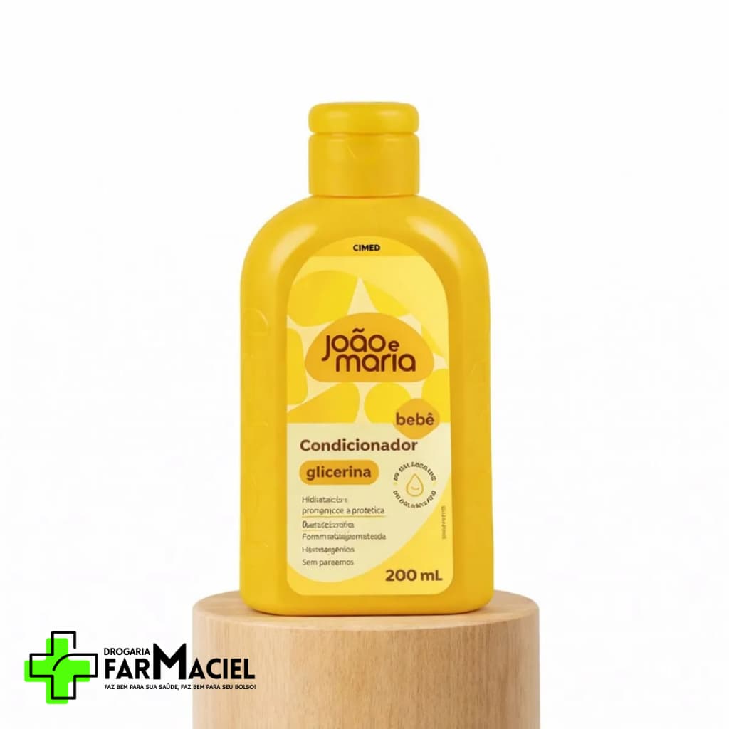 Condicionador João e Maria Bebê Cimed Glicerina 200ml