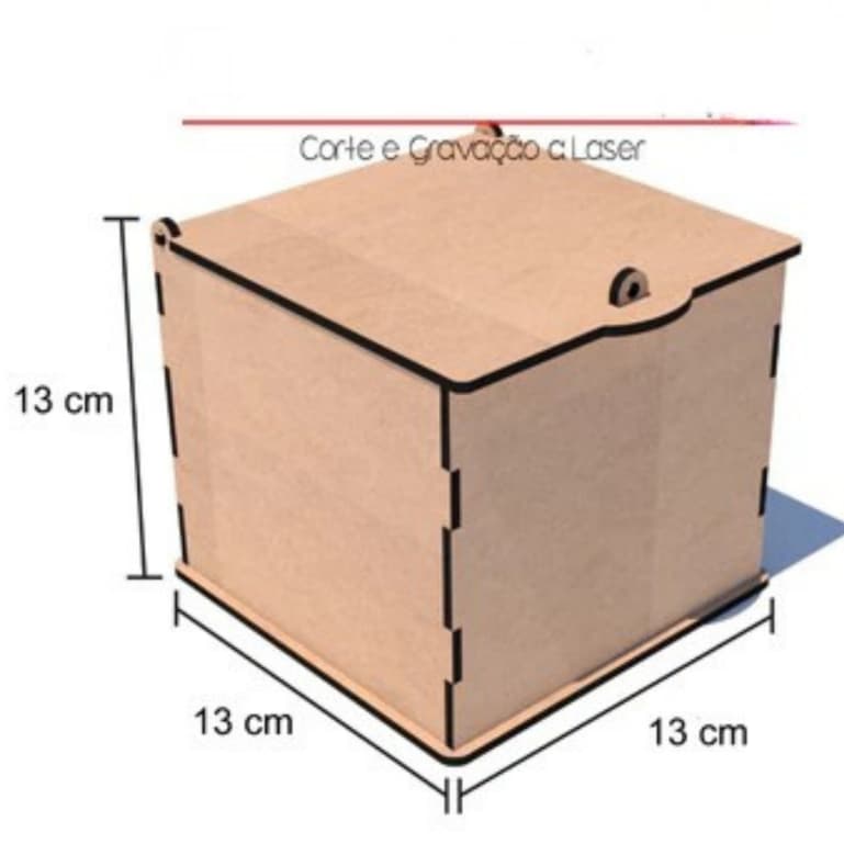 Kit 5 Caixa MDF Para Caneca Ceramica Porcelana