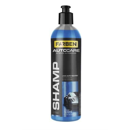 Shampoo Carro Neutro Concentrado Lava Auto Farben 500 ml