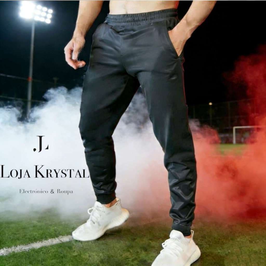 Kit 3 Calças Jogger Masculina - do P ao GG - Ótimas para caminhadas e academia - Totalment.