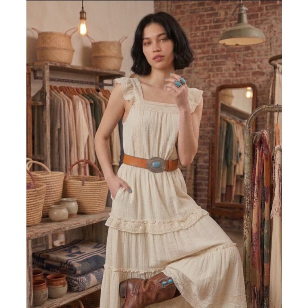 Cinto Feminino Largo Fivela Com Pedra Moda Feminina Country