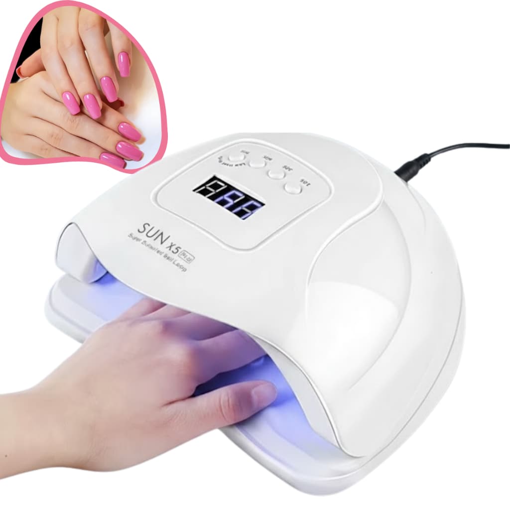 Cabine Led Uv Sun X5 Plus 120w 36 Lâmpadas Bivolt Unhas Gel
