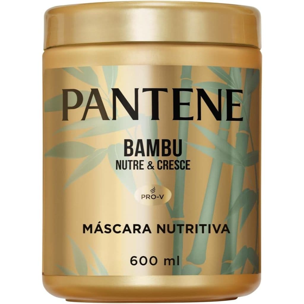 Máscara De Tratamento Capilar Pantene Pro-V Bambu 600ml