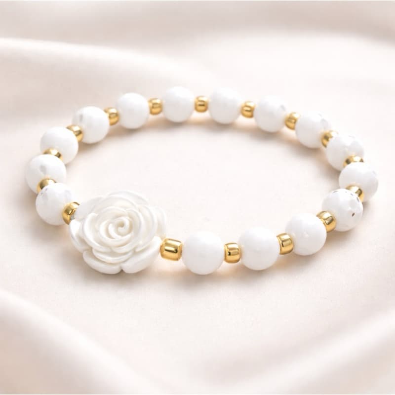 Pulseiras Pombagira Rosa Espiritual | Amuleto de Proteção | Umbanda Candomblé | Fio de Conta Feminino | Mistérios do Axé