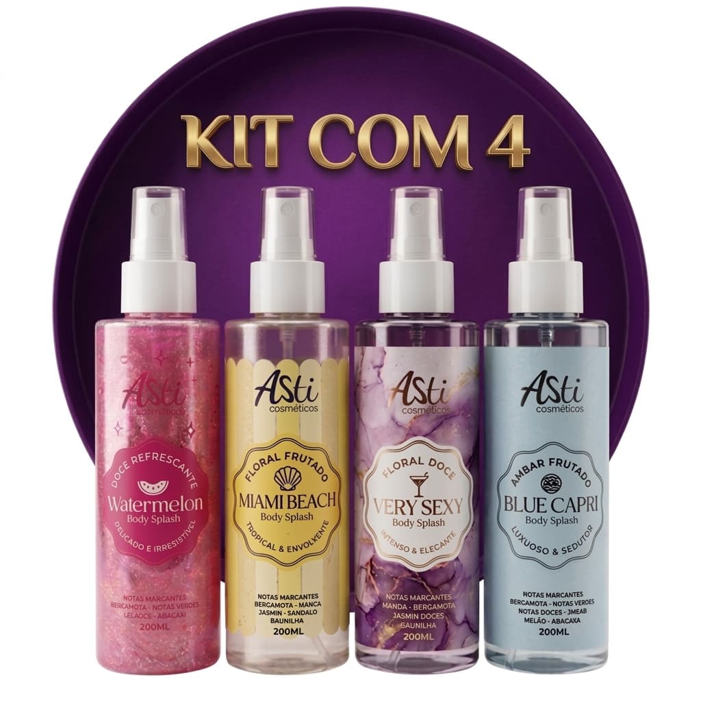 Body Splash Feminino ( Alta fixação) 200 ml