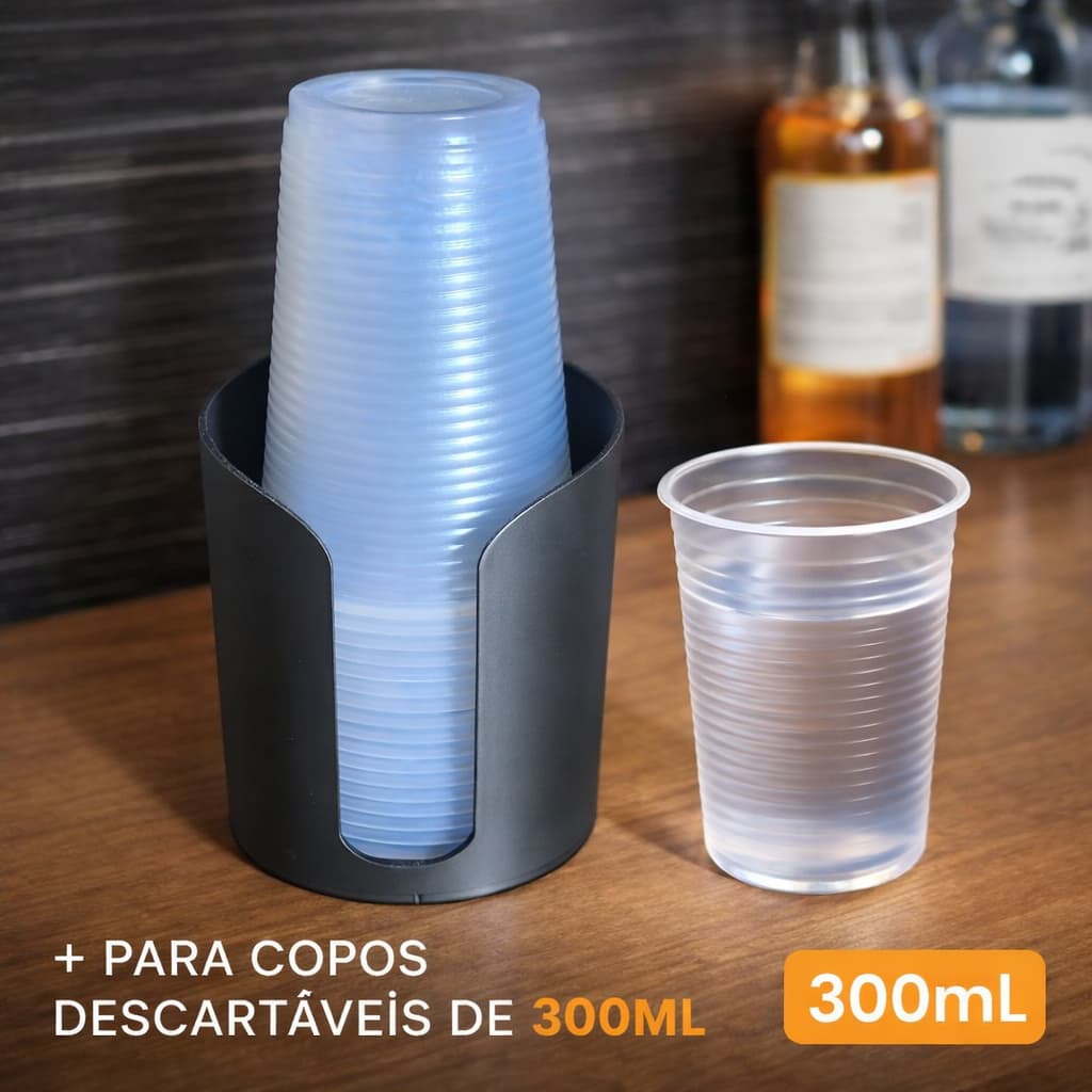 suporte para copos descartáveis 300ml,  porta copos descartáveis,  organizador de copos,  dispenser