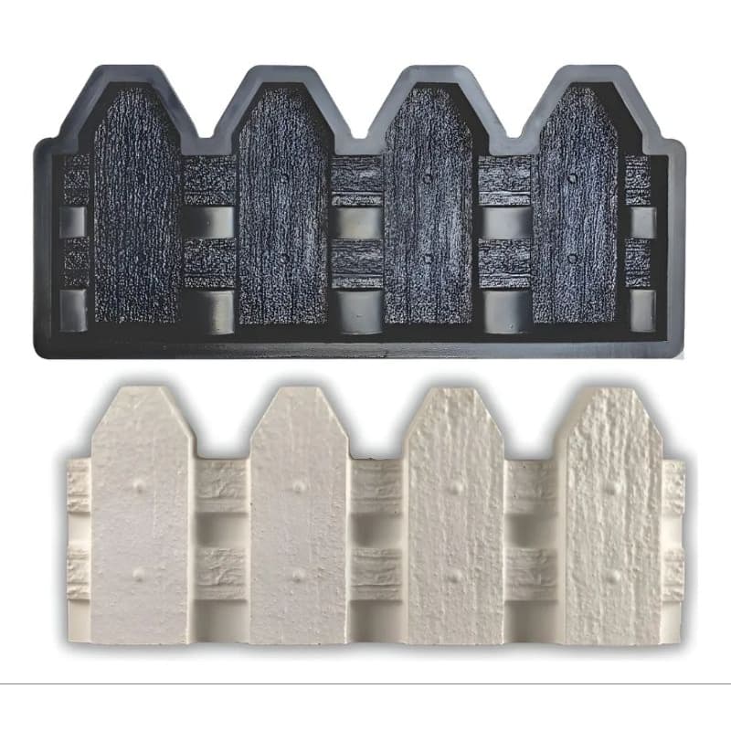 forma de gesso cimento cerca de jardim super resistente