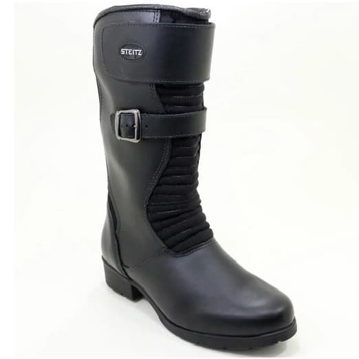 Bota Feminina Motociclista - STEITZ 1005 IMPRMEÁVEL