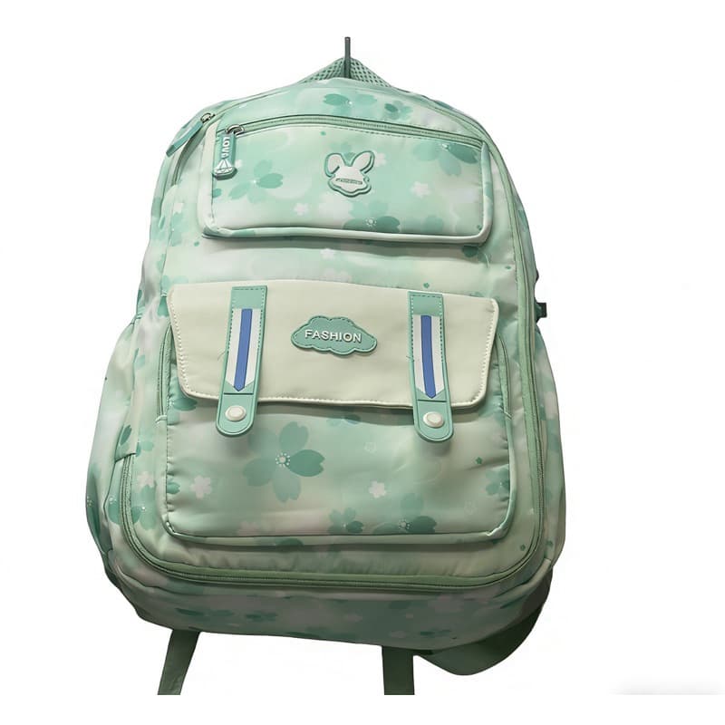 Mochila Escolar Feminina Infantil Juvenil Bolsa Grande Passeio Viajem Menina Grande Capacidade Abertura180º