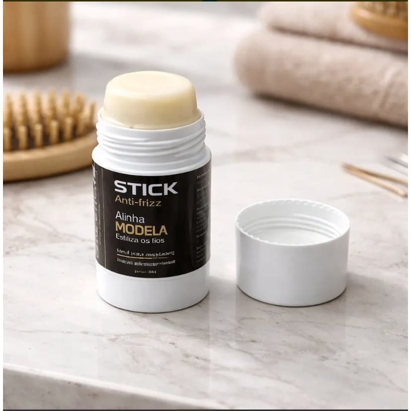 Pomada Modeladora Lene Stick hair Wax stick Fixador Capilar 30g