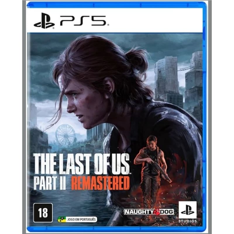 PS5 The Last of Us Parte II Remasterizado em mídia física Novo