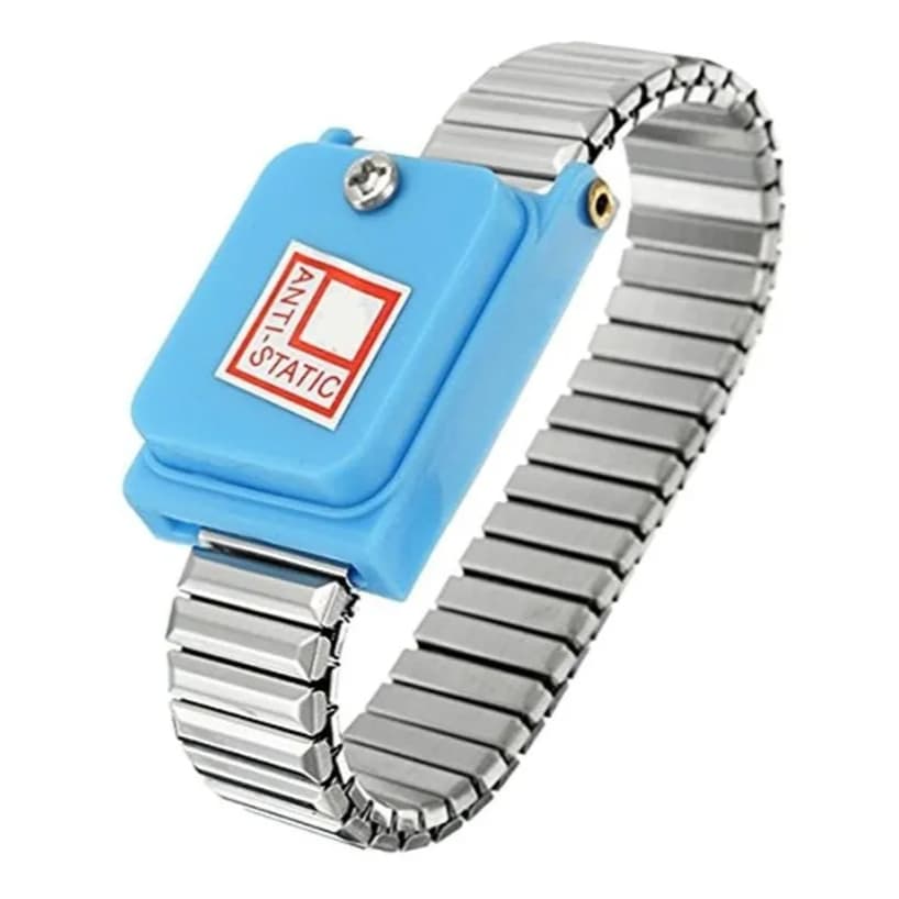 Pulseira Anti-estática Sem Fio Metal Esd