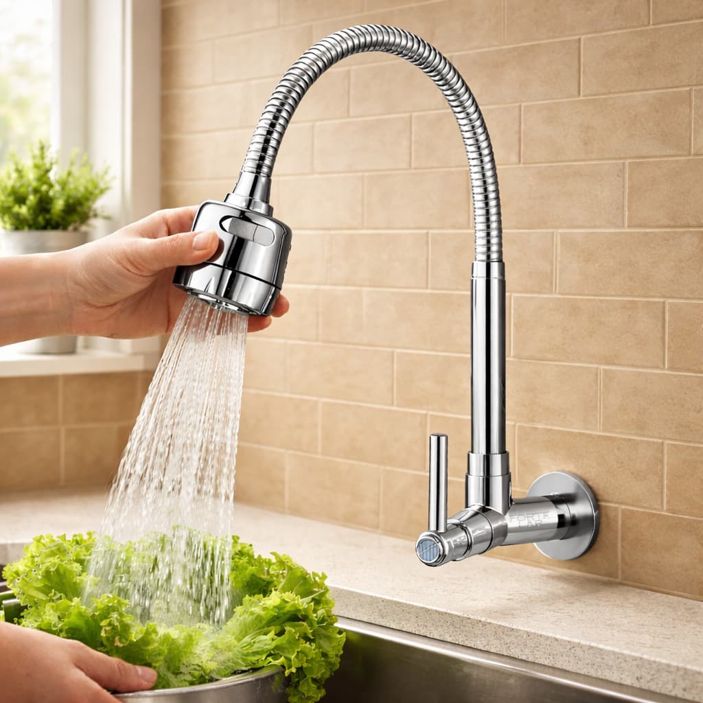 TORNEIRA DE COZINHA GOURMET TUBO MÓVEL 360° OFERTA PROMOÇÃO