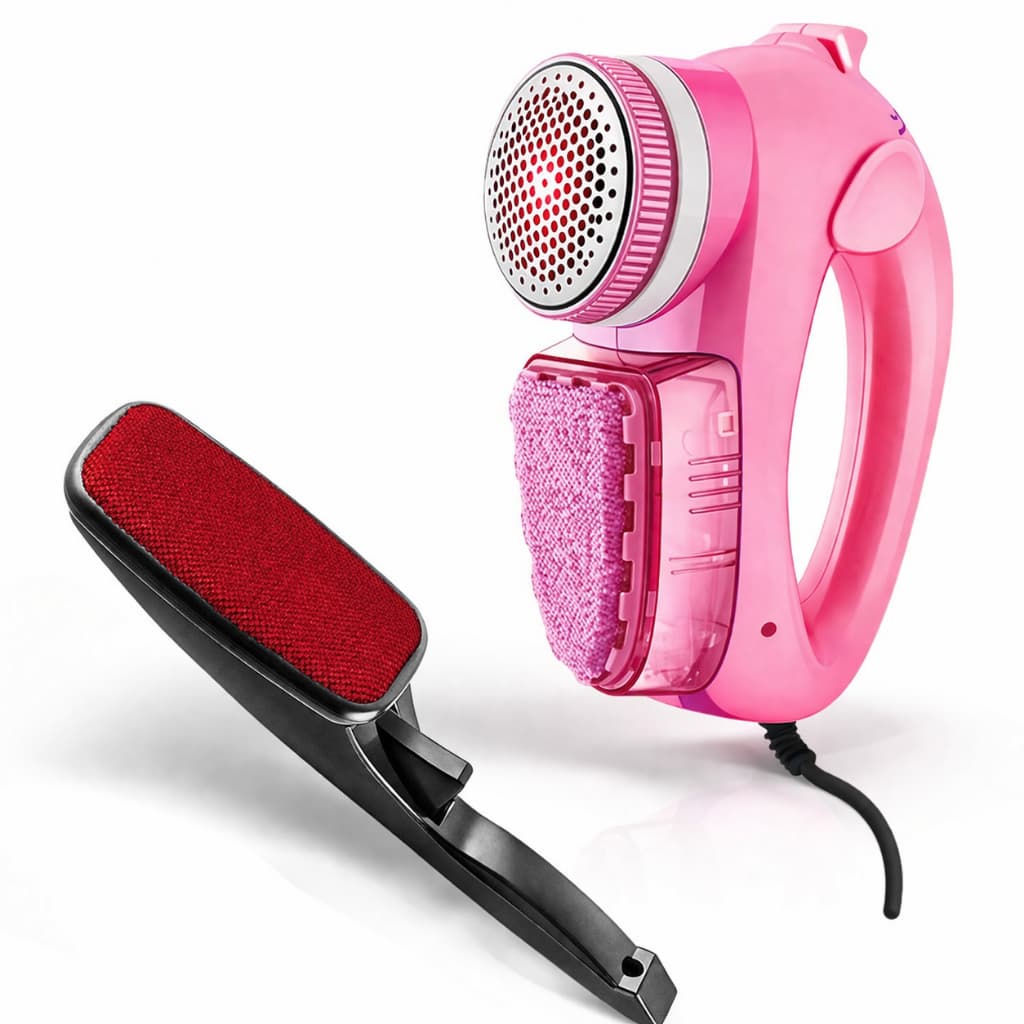 Kit Escova Tira Pelo + Papa Bolinha USB Para Roupas Sofás Cortinas Tapetes Pelos PET