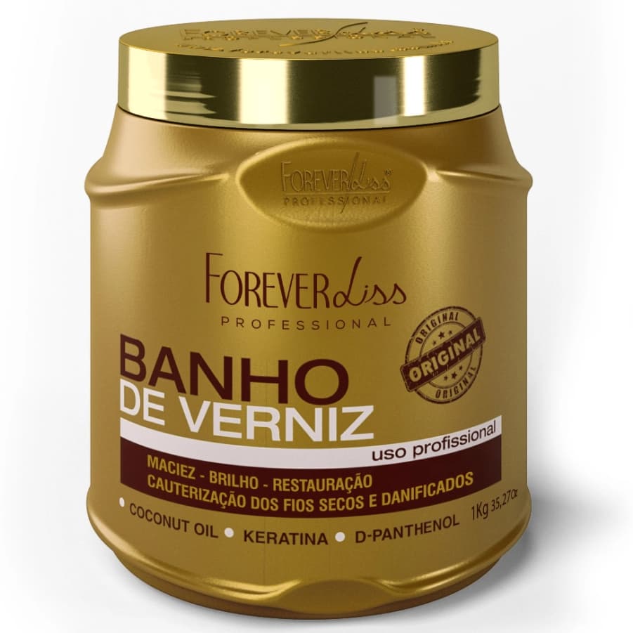 Máscara Banho de Verniz Forever Liss 1Kg
