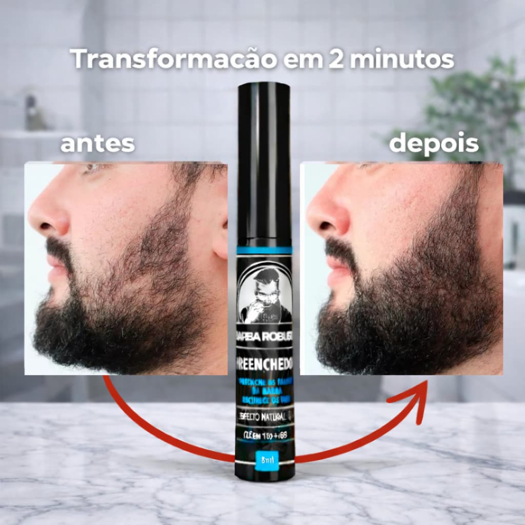 Preenchedor escurecedor Barba Robusta