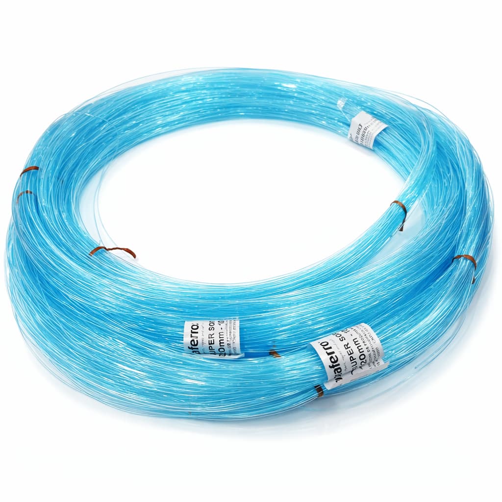 Linha de Pesca Meada Nylon Fio 1.10mm Super Soft 1000Mts Azul Araty Suprema Anti-UV