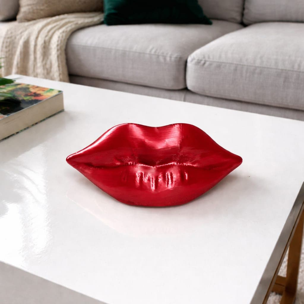 boca decorativa parede ,decoração salão de beleza,kit decoração parede luxo,decoração moderna,Enfeite