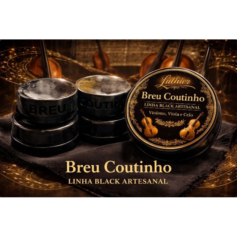 Breu Coutinho Linha Black Artesanal 40g ( Breu Preto )